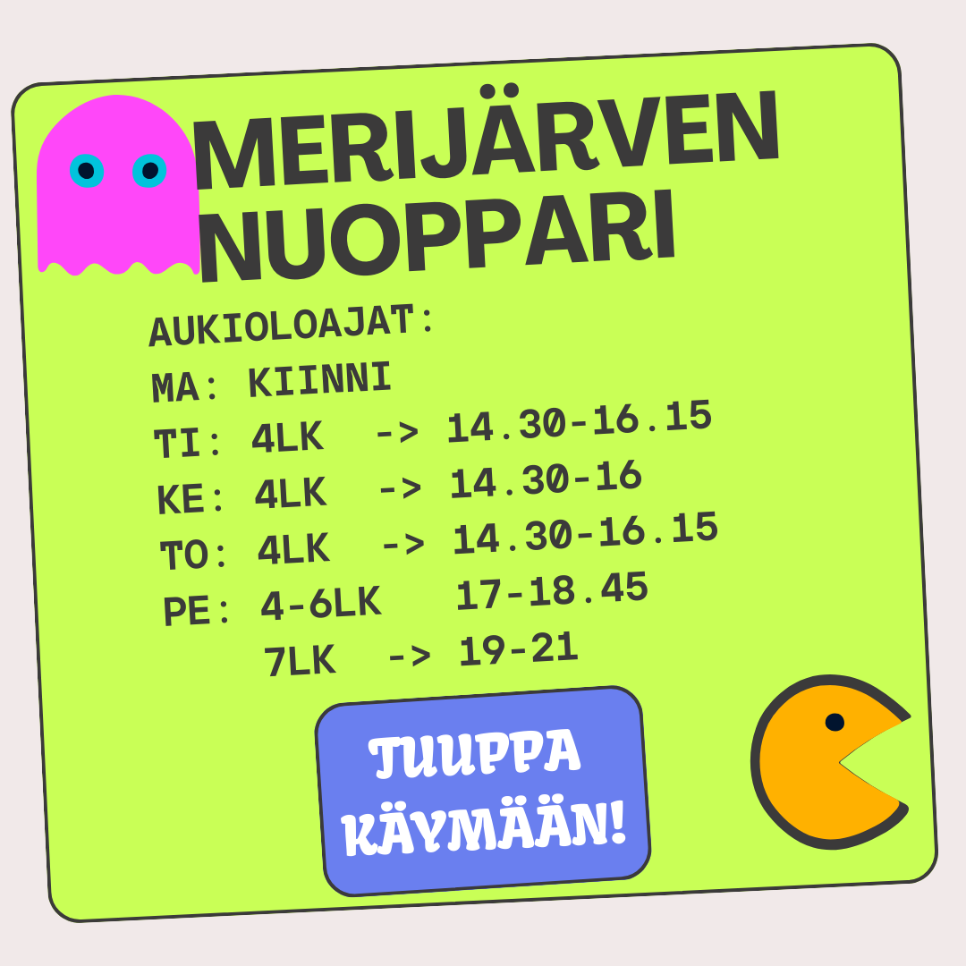 Nuopparin aukioloajat