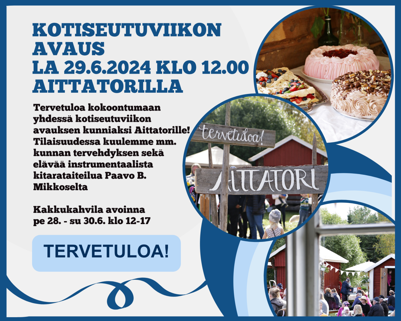 Kotiseutuviikon avaus