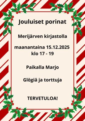 Jouluiset porinat